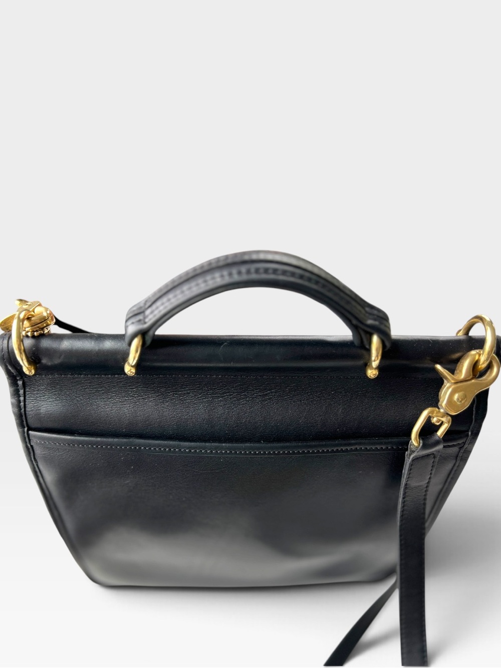 COACH Vintage Willis Black Bag, 9927 - Picture 3 of 11
